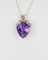 Beautiful Shield Shaped Amethyst