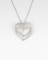 Fine Quality 18 karat Double Heart Diamond