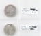 Lot of 2 Morgan Silver Dollars