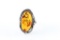 Whimsical Amber Ring