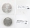 Lot of 2 Silver Dollars