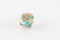 Antique Yellow Gold and Turquoise Ring