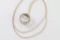 Ladies Double Circle Diamond Pendant
