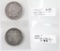 Lot of 2 Morgan Silver Dollars