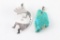 Lot of 2 Native American Pendants