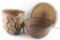 Lot Of Two African Baskets