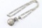 Mens Sterling Chain and Pendant