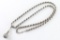 Mens Sterling Chain and Pendant