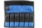 Blue Magazine Storage Case with 6 Glock Mags