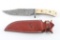 Damascus Bowie Knife