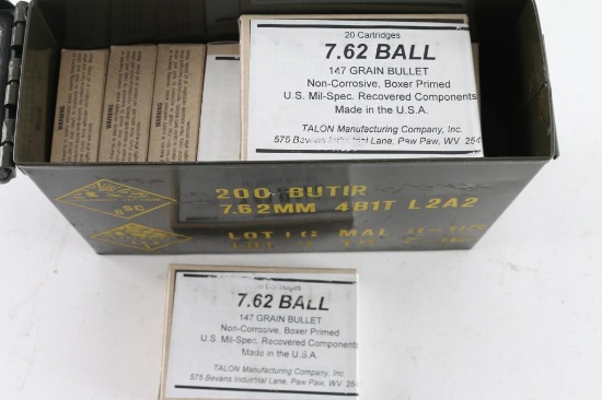 Talon Manufacturing 7.62x51 (.308) Ball Ammo