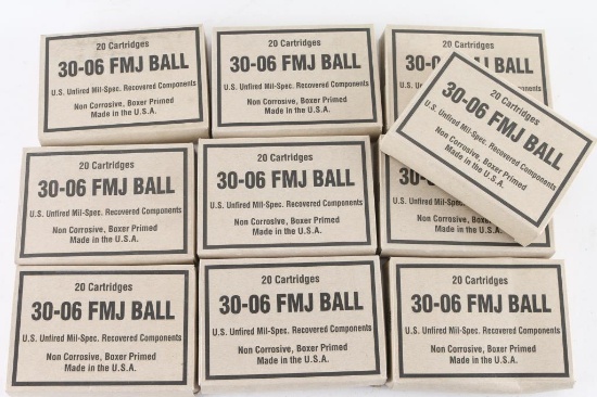30-06 FMJ Ball Ammo
