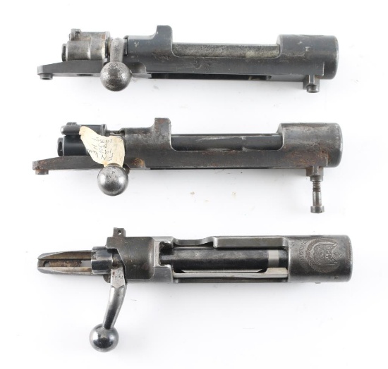 Lot of 3 CZ Model 1932 Mauser Receivers