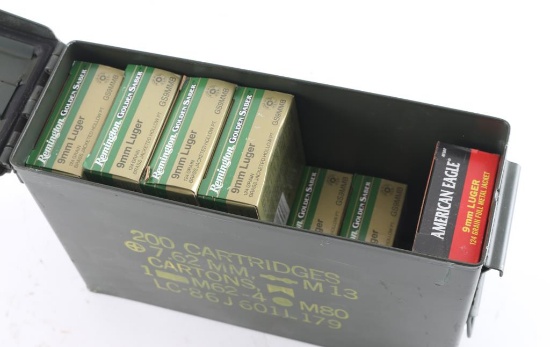 300 Rounds of 9mm Ammo