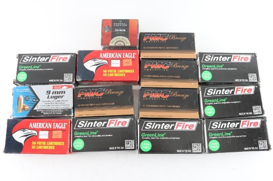 Mixed Lot of 9mm Ammo