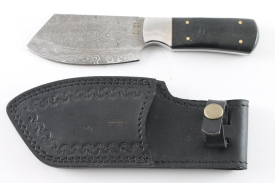 Small Damascus Knife