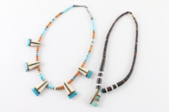 Lot of Two Beaded Necklaces