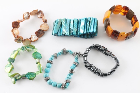 Lot of 6 Bracelets