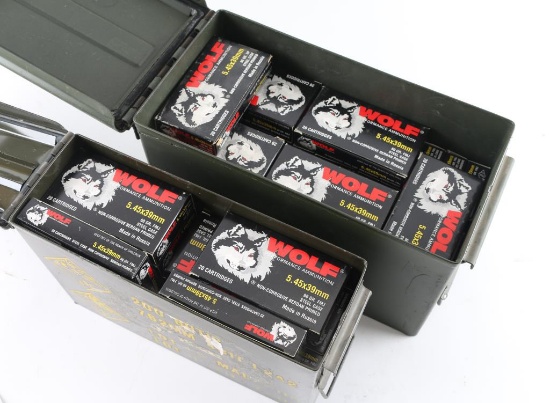 Lot of 5.45x39 Wolf Performance Ammo