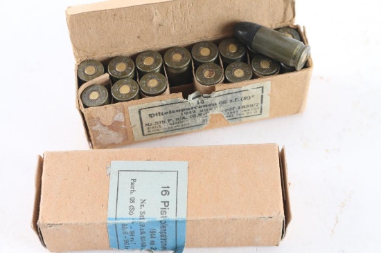 WWII German 9mm Ammo