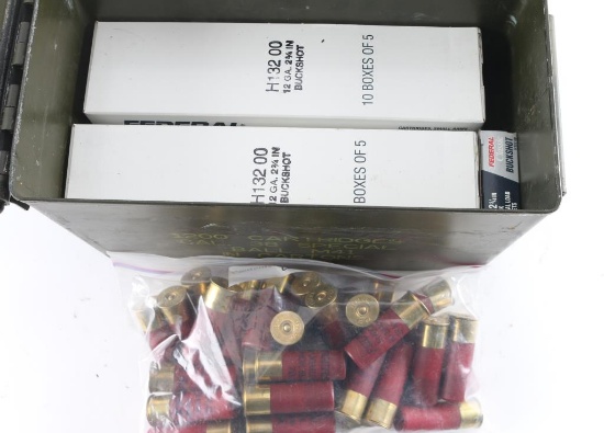 125 Rounds of 12 Ga Buck & Slug Ammo