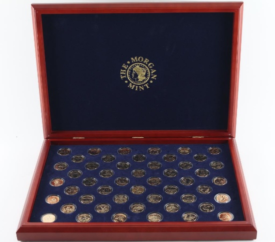 U.S Statehood 24k Gold Quarter Collection Set