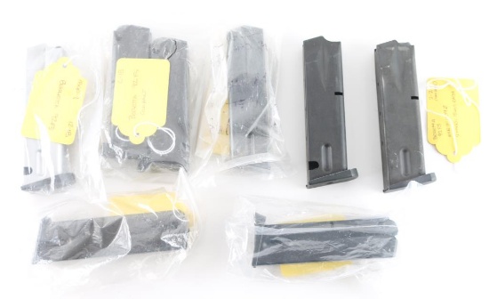 Lot of 8 Beretta Mags