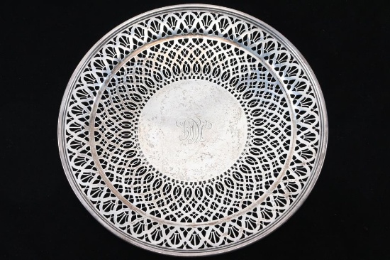 Tiffany & Co Sterling Reticulated Plate