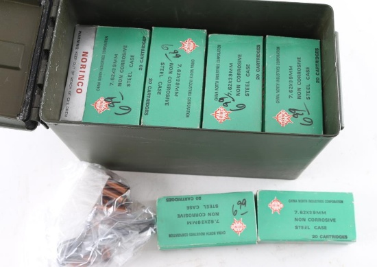 Lot of Norinco 7.62x39mm Ammunition