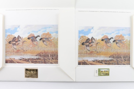 Lot Of Two Collector Duck Stamp Prints
