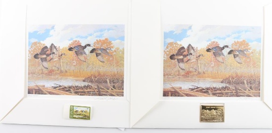 Lot Of Two Collector Duck Stamp Prints