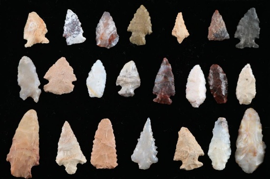 Lot Of 22 Mid West Points