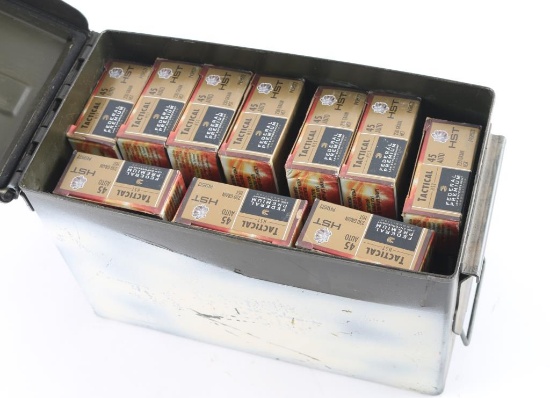 500 Rounds of Federal HST .45 ACP Ammo