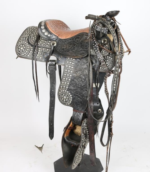 Fancy Spotted Parade Saddle