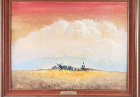 Original Oil On Canvas