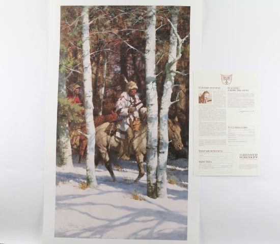 Fine Art Print By "Howard Terpning"