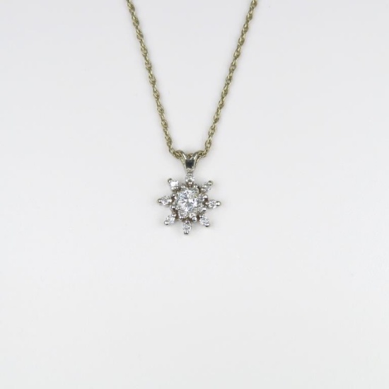 Delightful Diamond Pendant