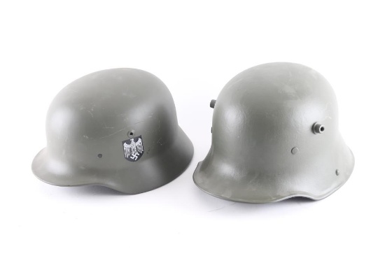 Lot of German Helmets