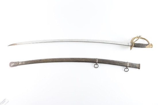 Civil War U.S. M60 Cavalry Sword.