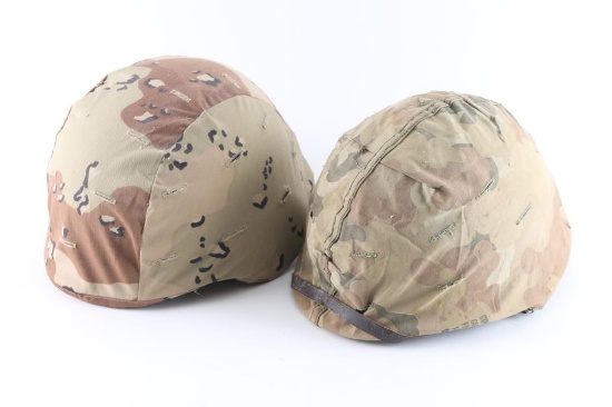 Lot of U.S. Combat Helmets