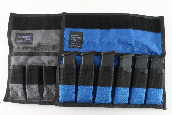 Blue Storage Glock Magazine Holder