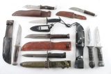Lot Of KA-BAR U.S Trench Knifes
