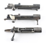 Lot of 3 CZ Model 1932 Mauser Receivers