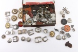 Lot of Conchos & Buttons