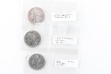 Lot of 3 Morgan Silver Dollars