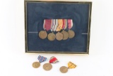 U.S. WW2 Medal Lot.