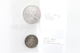 Lot of 2 Collectible Coins