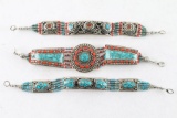Lot of 3 Tibetan Bracelets