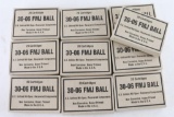 30-06 FMJ Ball Ammo.