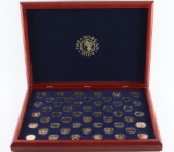 U.S Statehood 24k Gold Quarter Collection Set